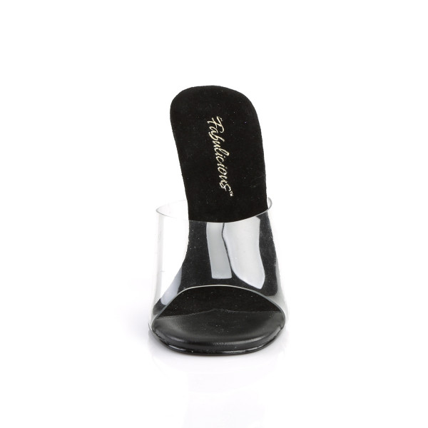 Sandali Fabulicious GALA-01 Clr-Blk/Blk Matte