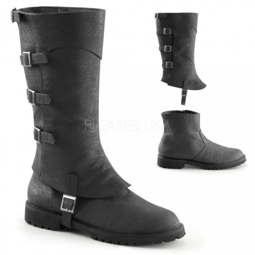 Funtasma GOTHAM-105 Blk Distressed Pu