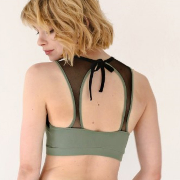 MADEMOISELLE SPIN - DIANE TOP ARMY GREEN