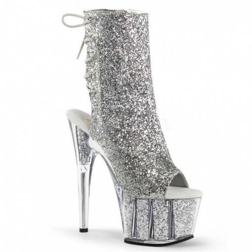 Pleaser ADORE-1018G Slv Glitter/Slv Glitter