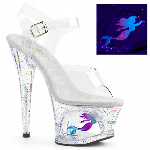 Pleaser MOON-708MER Clr/Clr