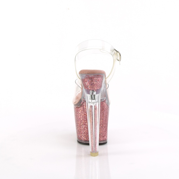 Pleaser Platform Shoes LOVESK708SG/C/PNKG - Img 4