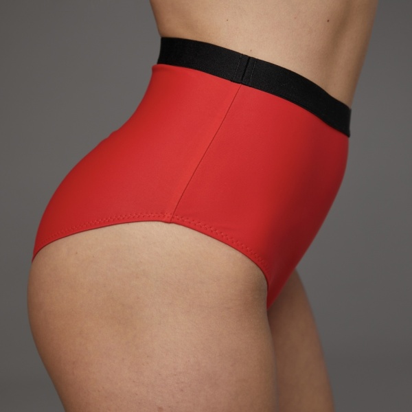 Polerina wear, set pole dance Shibari - Red - Img 4