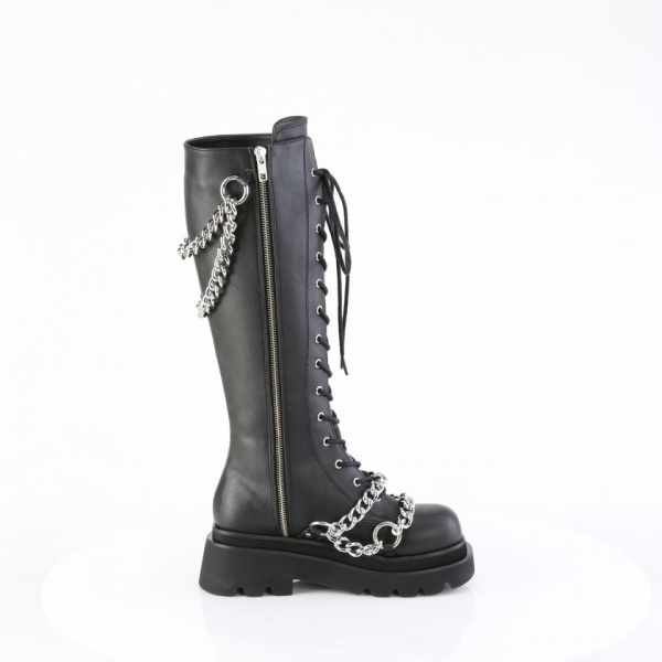 stivali Demonia RENEGADE-215 Blk Vegan Leather