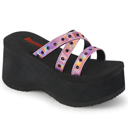 Demonia FUNN-19 Pink Hologram