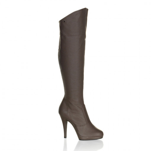 Fabulicious FLAIR-2010 Brown Leather/Brown (P)