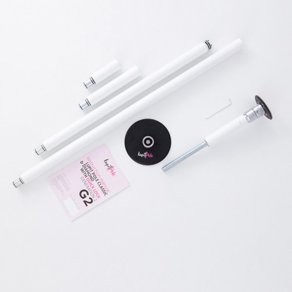 Palo LUPIT CLASSIC G2 con Quick lock BIANCO 45mm esclusivo