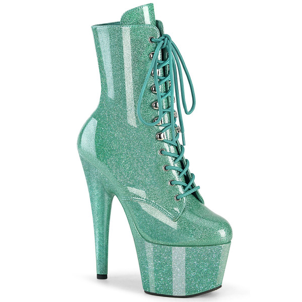 Pleaser ADORE-1020GP Aqua Glitter Pat/M