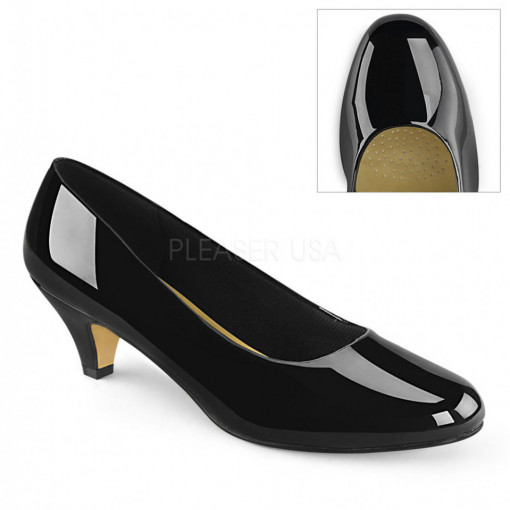 Pleaser Pink Label FEFE-01 Blk Pat
