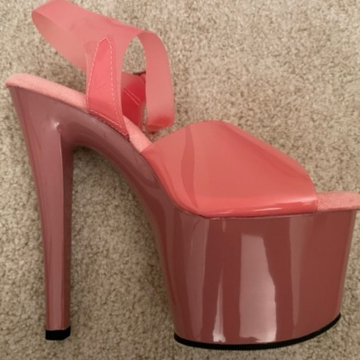 Pleaser SKY-308N Baby Pink (Jelly-Like) TPU/Baby Pink