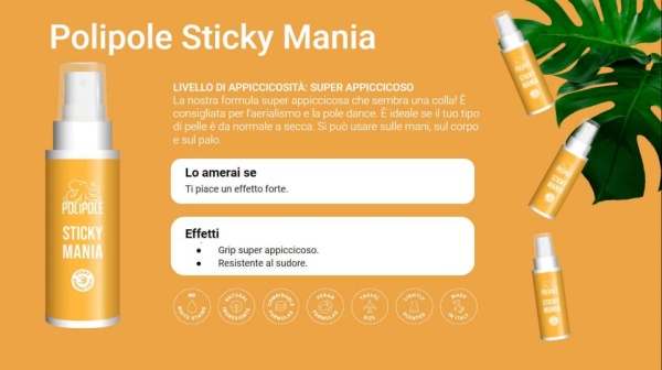Poli pole grip Sticky mania 50ml Spray Subito - Img 4