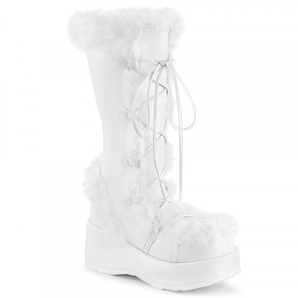 Stivali Demonia CUBBY-311 Wht Vegan Leather - 38