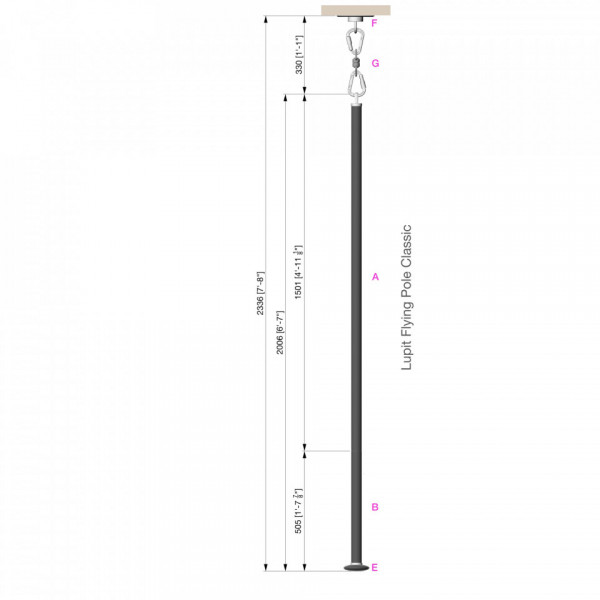 fly pole lupit italia pole dance shop