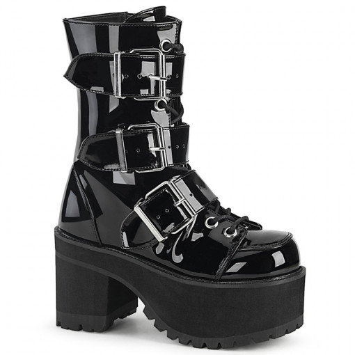 Demonia RANGER-308 Blk Patent