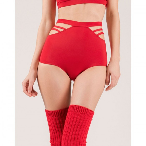 MADEMOISELLE SPIN - FATALE SHORTS PASSION ROUGE Subito M