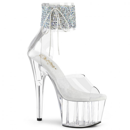 Pleaser ADORE-724RS-02 Clr-Slv RS/Clr