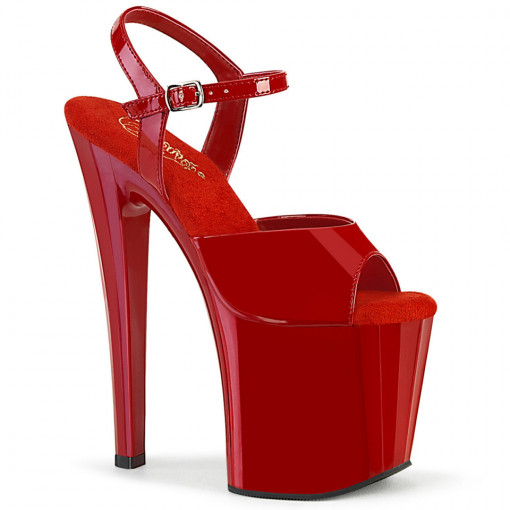 Pleaser ENCHANT-709 Red Pat/Red