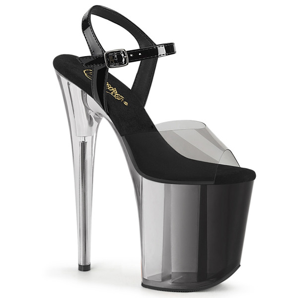 Pleaser FLAMINGO-808T-1 Smoke-Blk/Blk-Clr Ombre