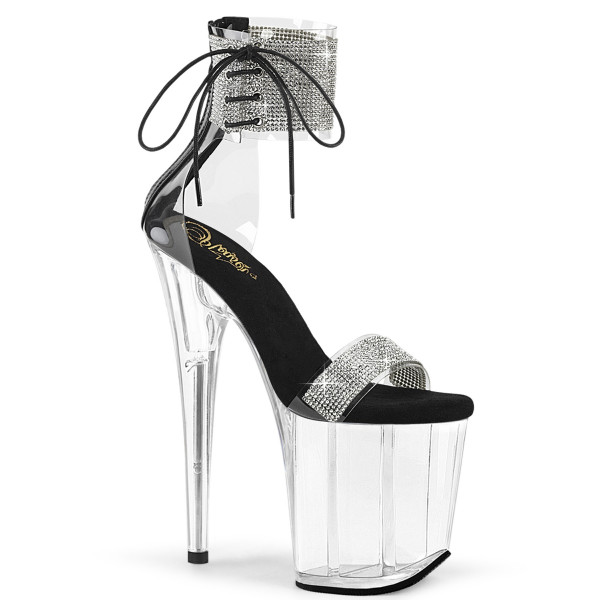 Pleaser FLAMINGO-827RS Clr-Blk/Clr