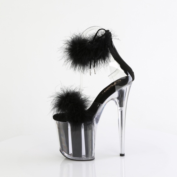 Pleaser Platform Shoes FLAM824F/C-BFUR/M - Img 3