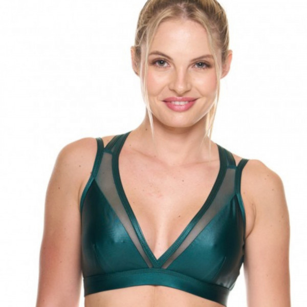 top pole dance con imbottiture sulle coppe