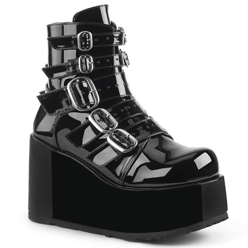 Demonia CONCORD-57 Blk Pat
