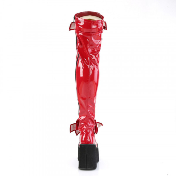 Stivale Demonia Cult KERA-303 Red Pat
