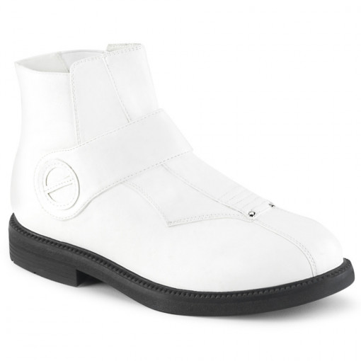 Funtasma CLONE-102 White Faux Leather