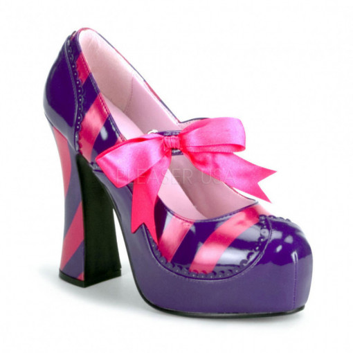 Funtasma KITTY-32 Purple-H. Pink Pat