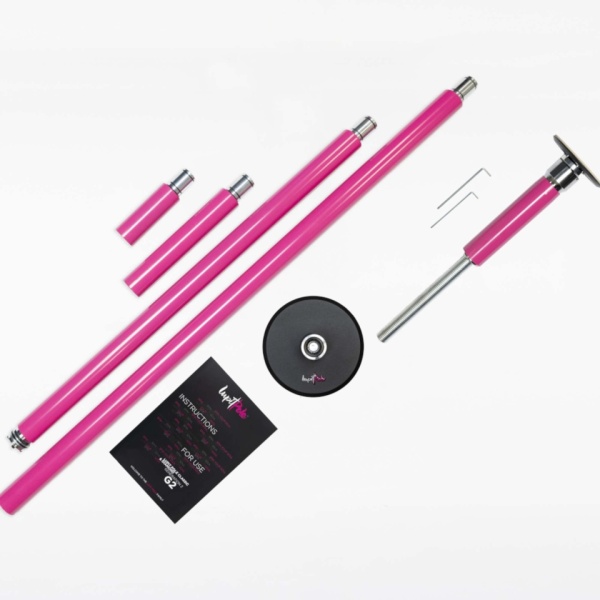 NEW! Lupit pole Classic G2, Standard lock, pink, 45mm - Img 3