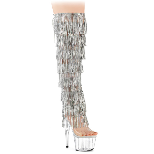Pleaser ADORE-3019C-RSF Clr-Slv/Clr