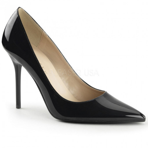 Pleaser CLASSIQUE-20 Blk Pat