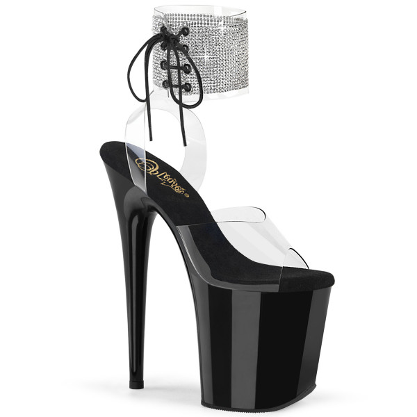 Pleaser FLAMINGO-891-2RS Clr/Blk