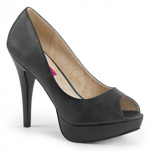 Demonia Cult SCENE Blk Vegan Leather