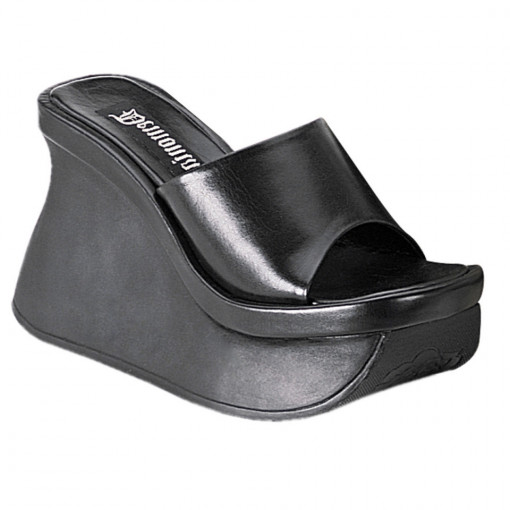 Demonia PACE-01 Blk Vegan Leather