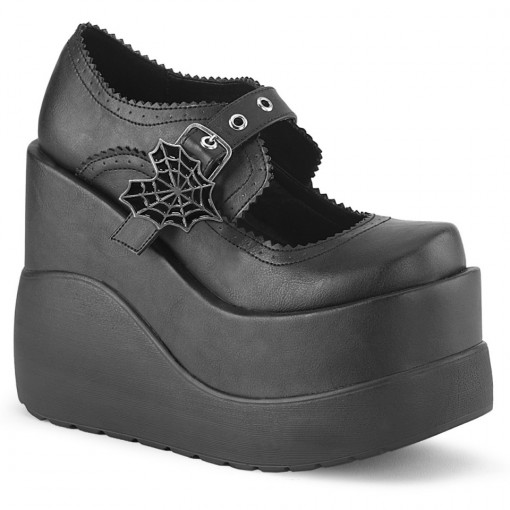 Demonia VOID-38 Blk Vegan Leather