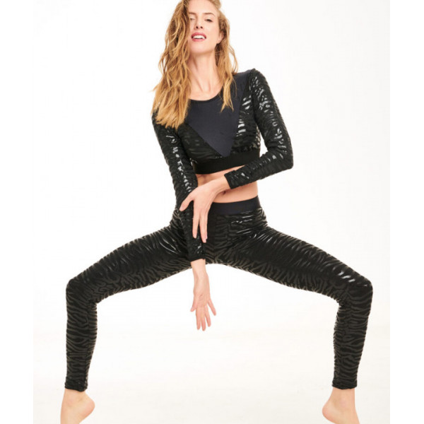 leggings pole dance grip zebra paradise pole