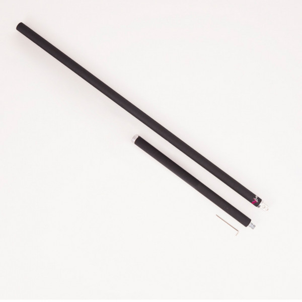 Lupit Pole - flying pole classic, gomma black, 2000 mm, 45 mm