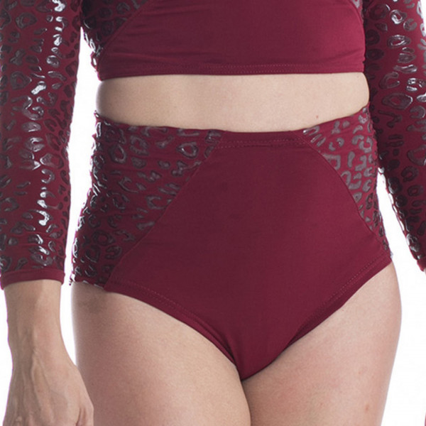 Paradise Chick short ULTRA GRIP Superhero Leopard cherry