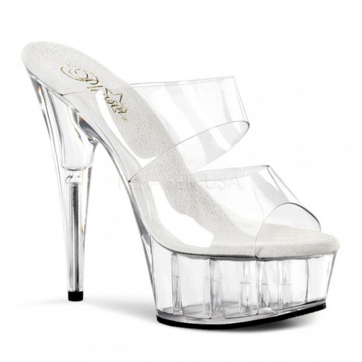 Pleaser DELIGHT-602 Clr/Clr