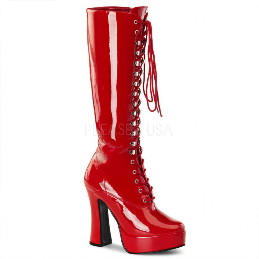 Pleaser ELECTRA-2020 Red Pat