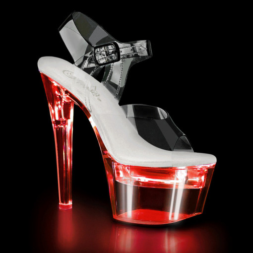 Pleaser FLASHDANCE-708 Clr/Clr