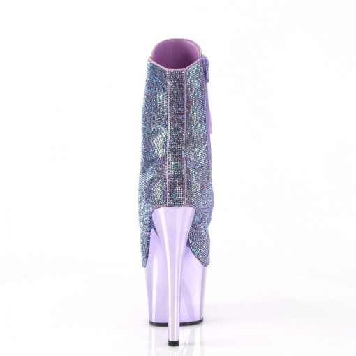 stivaletti con tacco e plateau