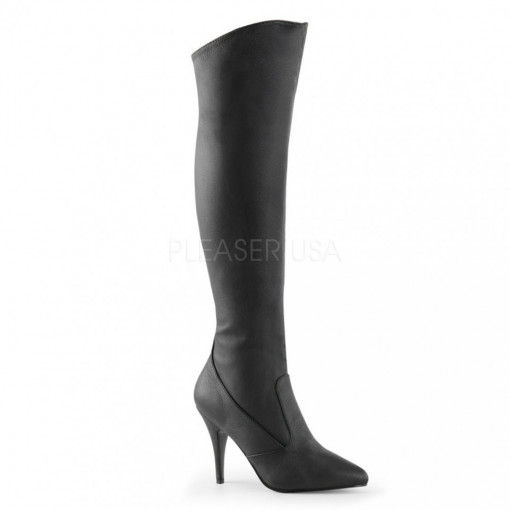 Pleaser VANITY-2013 Blk Leather