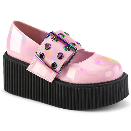 Demonia CREEPER-230 B. Pink Holo Pat
