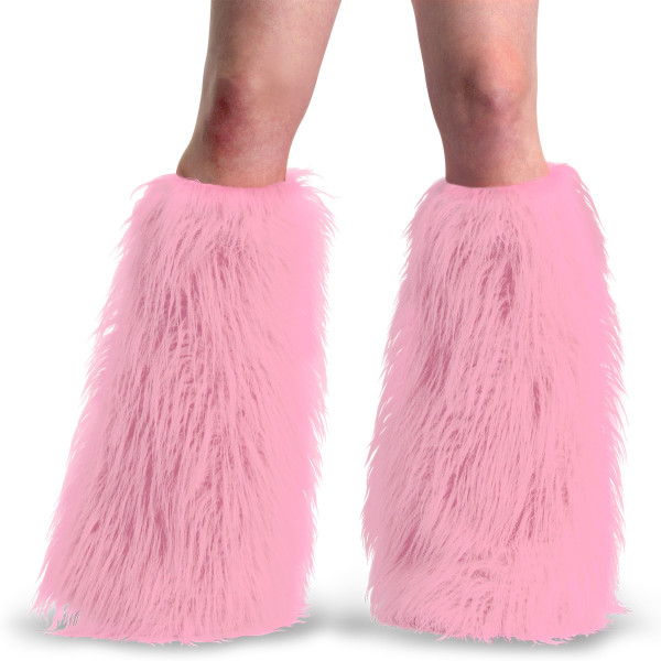 Demonia YETI-08 B. Pink Faux Fur