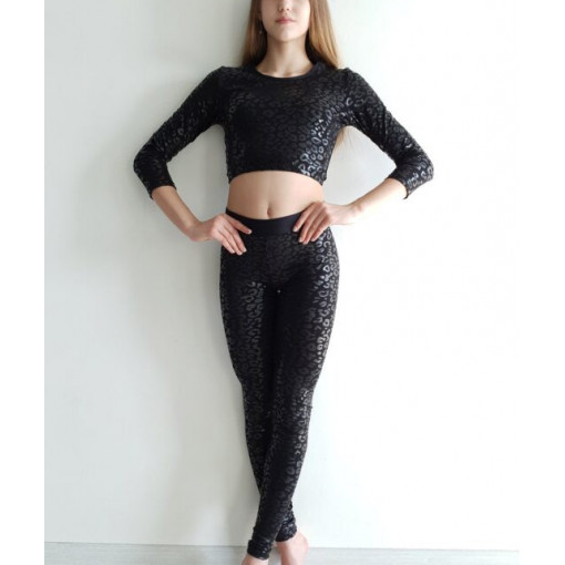 "MY MINI ME" LEGGINGS STICKY BLACK