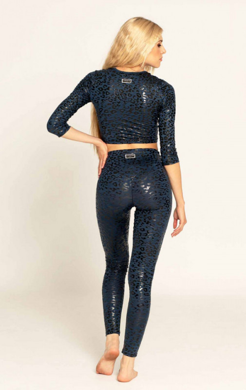 leggings dusty blue paradise chick