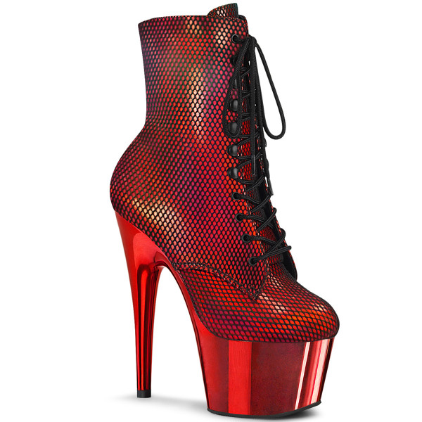 Pleaser ADORE-1020HFN Red Holo/Red Chrome