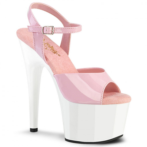 Pleaser ADORE-709 B. Pink Pat/Wht